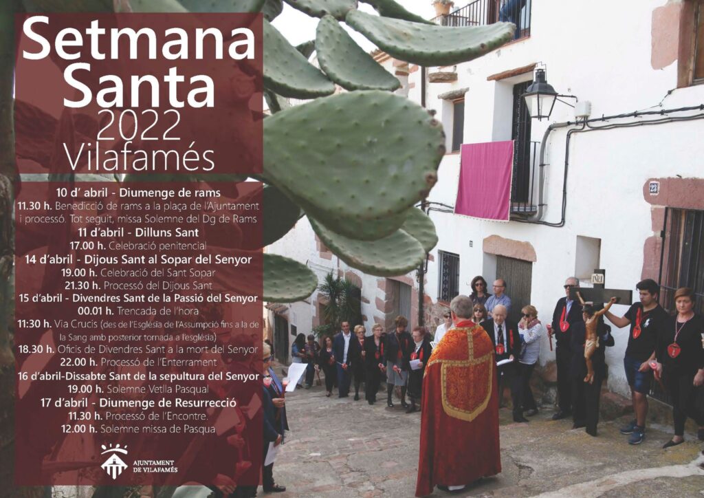 Semana Santa en Vilafamés 2022 Vilafamés / Villafamés